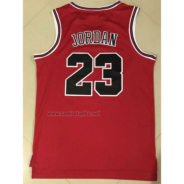 Camiseta Chicago Bulls Michael Jordan #23 1997-98 NBA Finals Mitchell & Ness Rojo